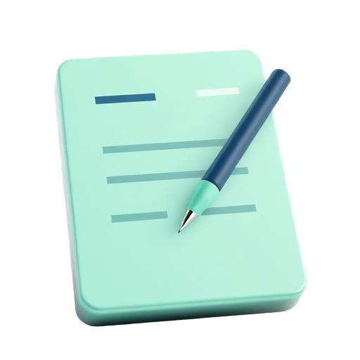Formular mit Stift – Eckdaten angeben